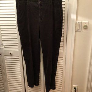 Whoolrich men brown corduroy pants, cargo pocket, 42